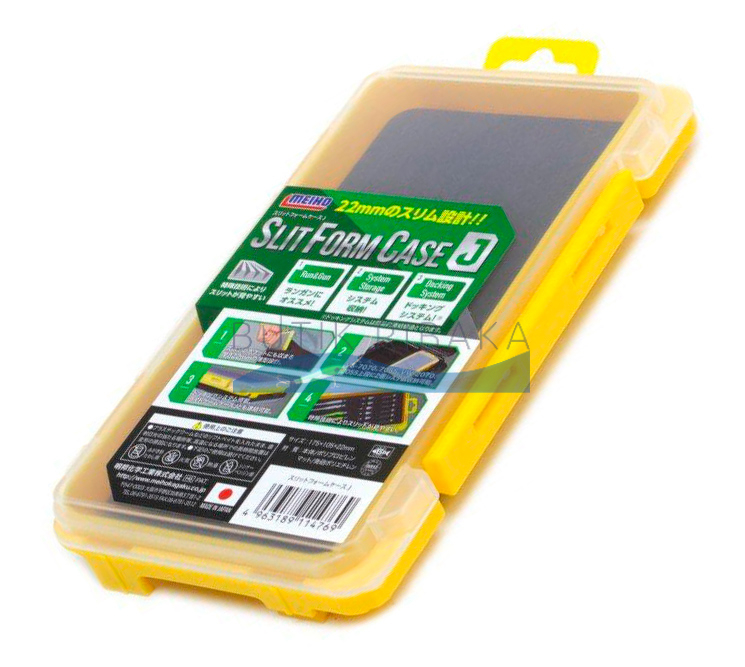Коробка для приманок Meiho Slit Form Case J